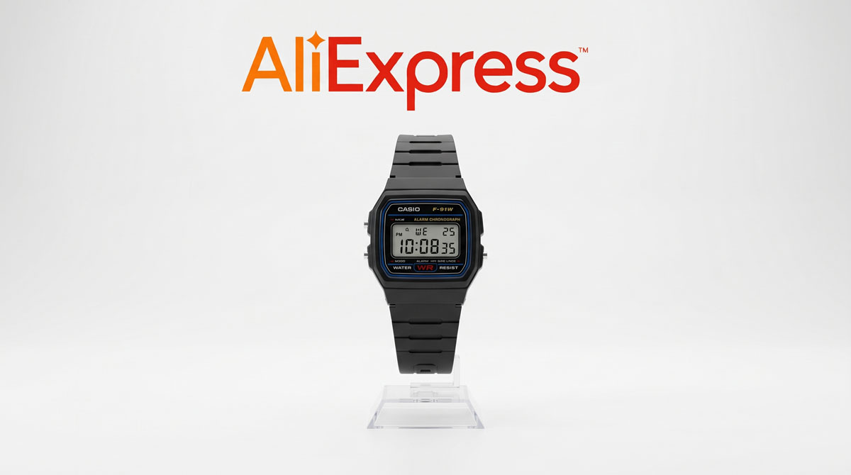 Guía de compra: Casio F-91W en AliExpress para compradores en España