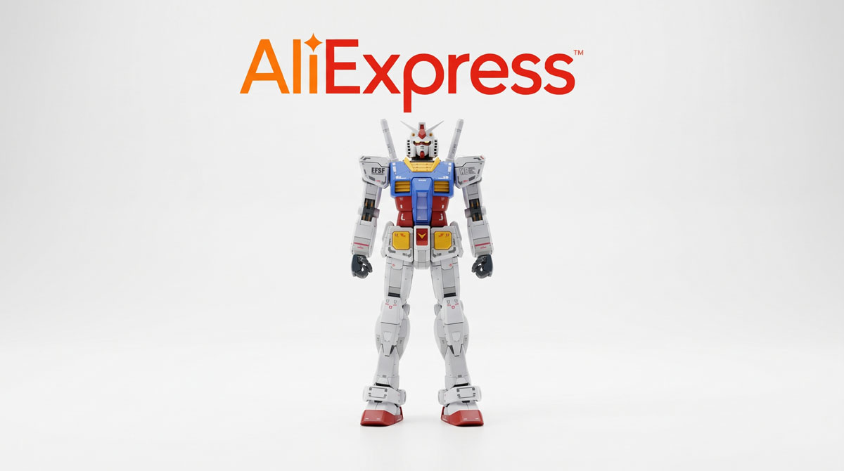 Guia de compra de figuras Gundam en AliExpress